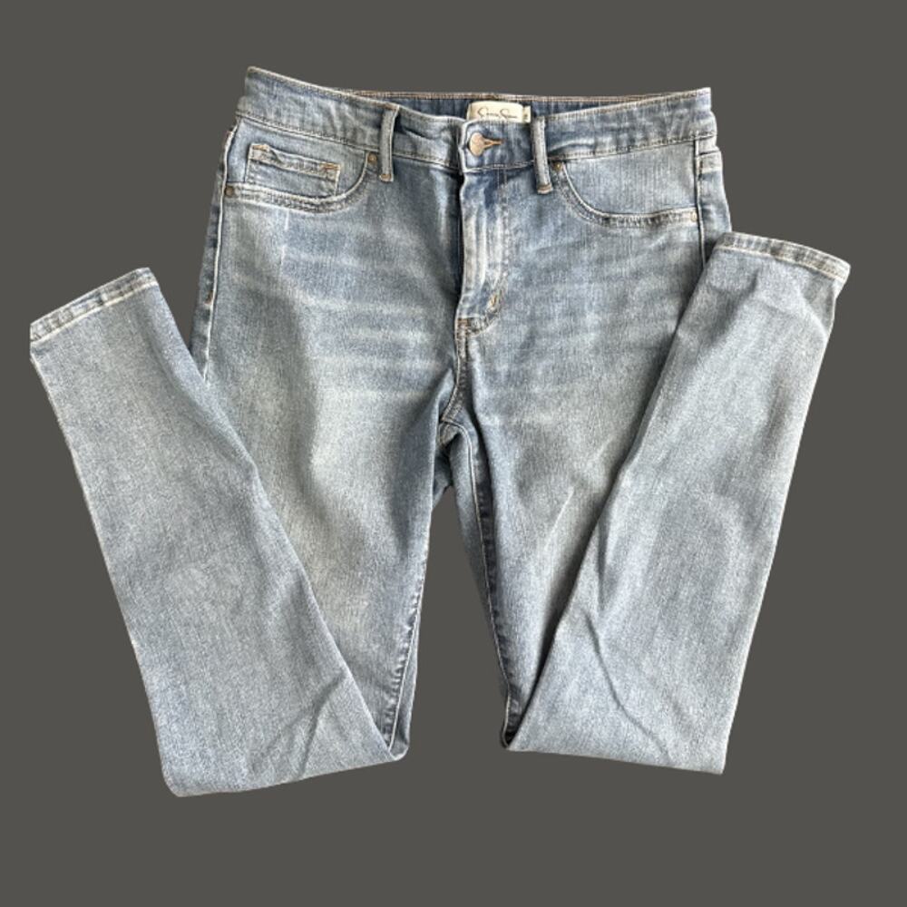 Jessica Simpson High Rise Skinny Jeans Light Wash Women's Size 6/28